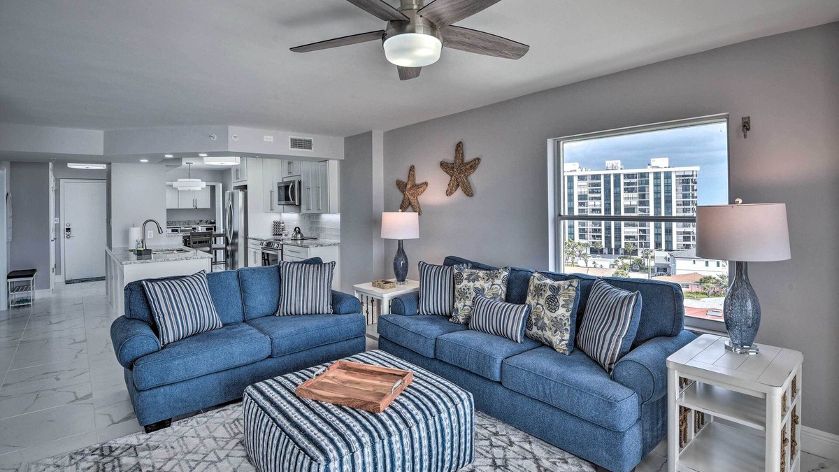 Seawinds Condo Condo | Oceanfront Ormond Beach Condo - Steps to Shore!