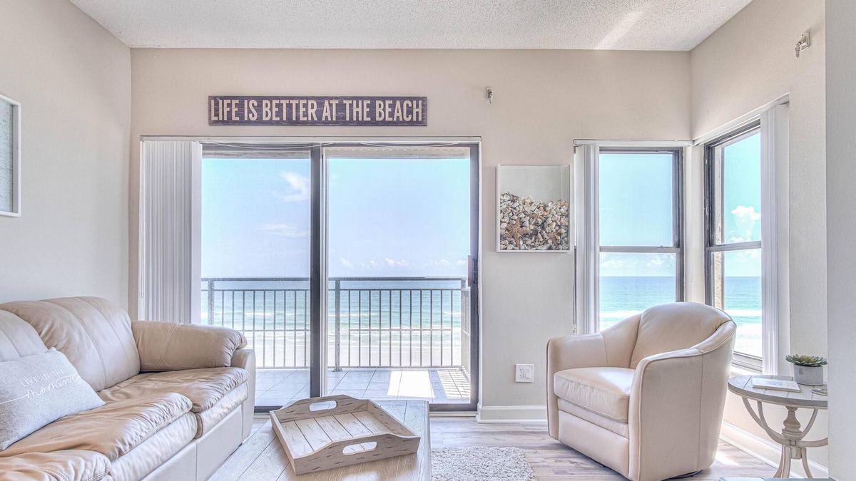 New Smyrna Beach Condo | Oceanfront Paradise at Sea Fire Condos - 5B