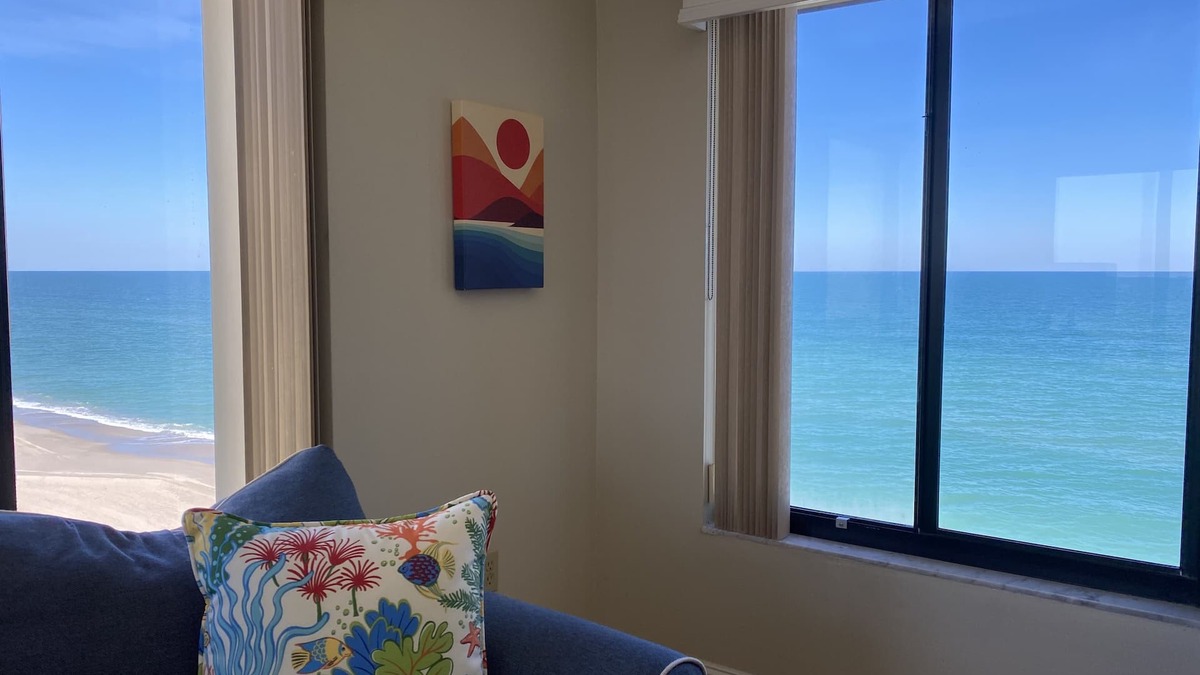 Melbourne Beach Condo | Oceanfront penthouse: beautiful water views from every window