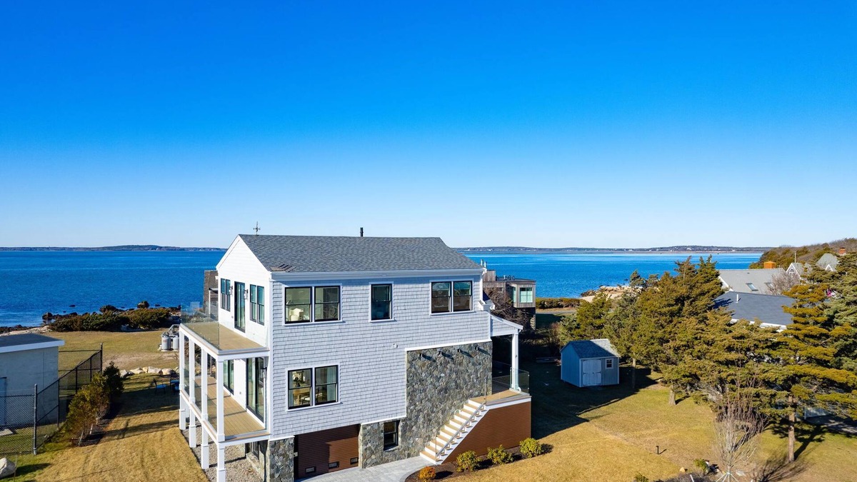 Silver Beach House | Oceanfront Pocasset Retreat: Hot Tub, Beach & Fire Pit!