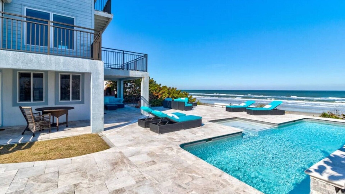 Wilbur-By-The-Sea House | Oceanfront Pool House 7 Bedrooms 7 Bath 2 Kitchens