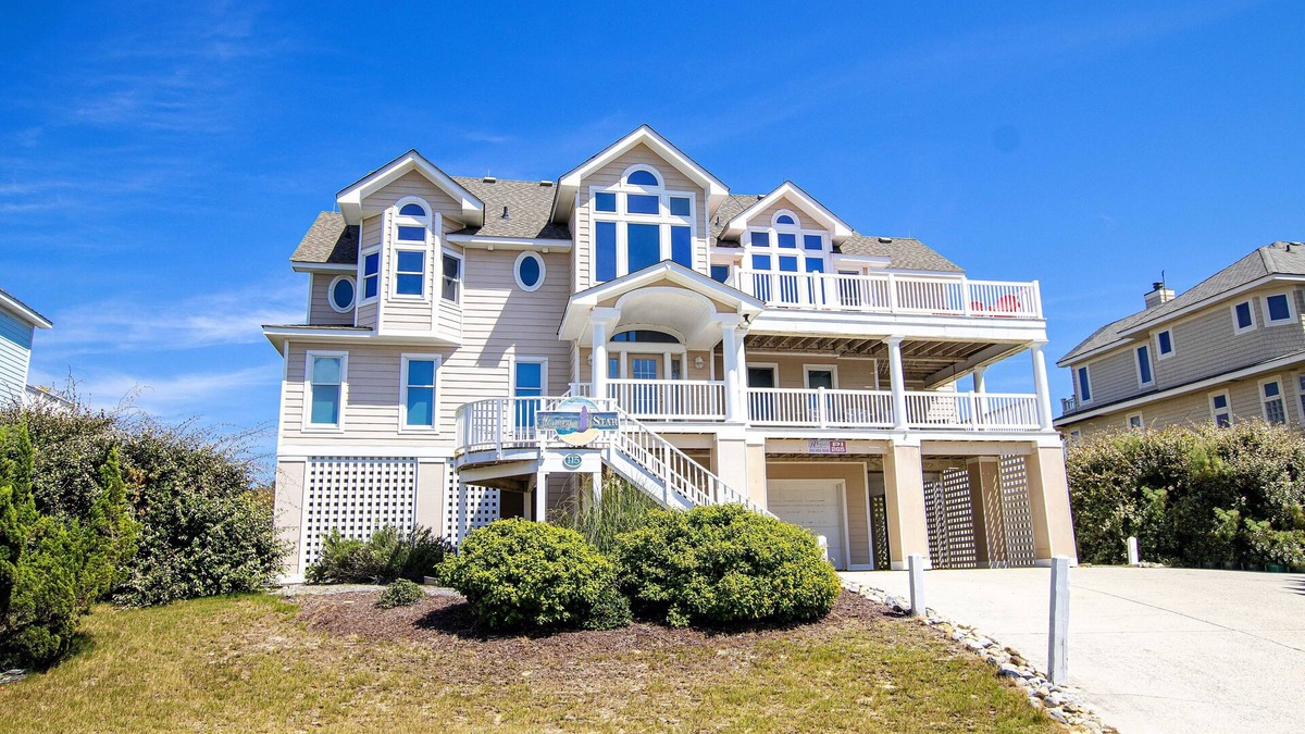 Pine Island House | OCEANFRONT, Private Pool, Rec Rm, Ocean Views! PI265, Mroning Star