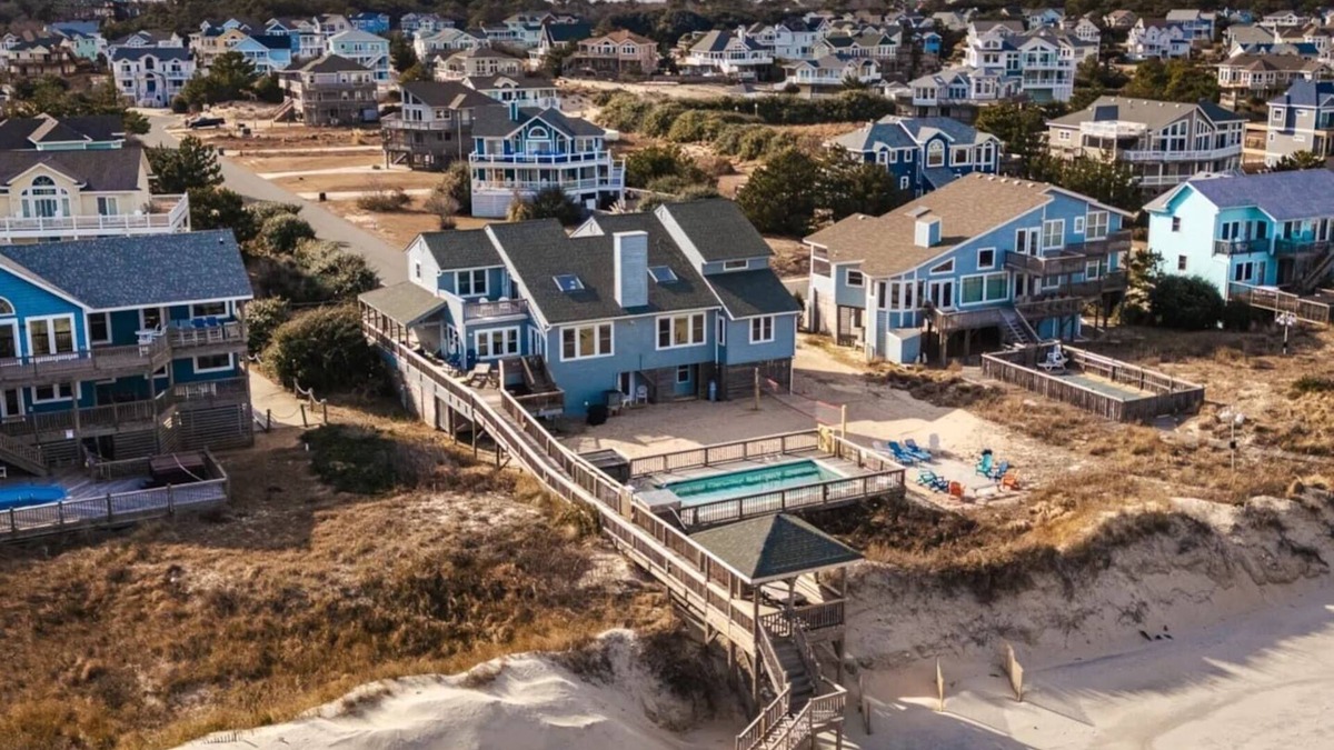 Ocean Hill House | Oceanfront, Private Pool, Hot Tub, Views, Games Arcade, Bikes, Loaded