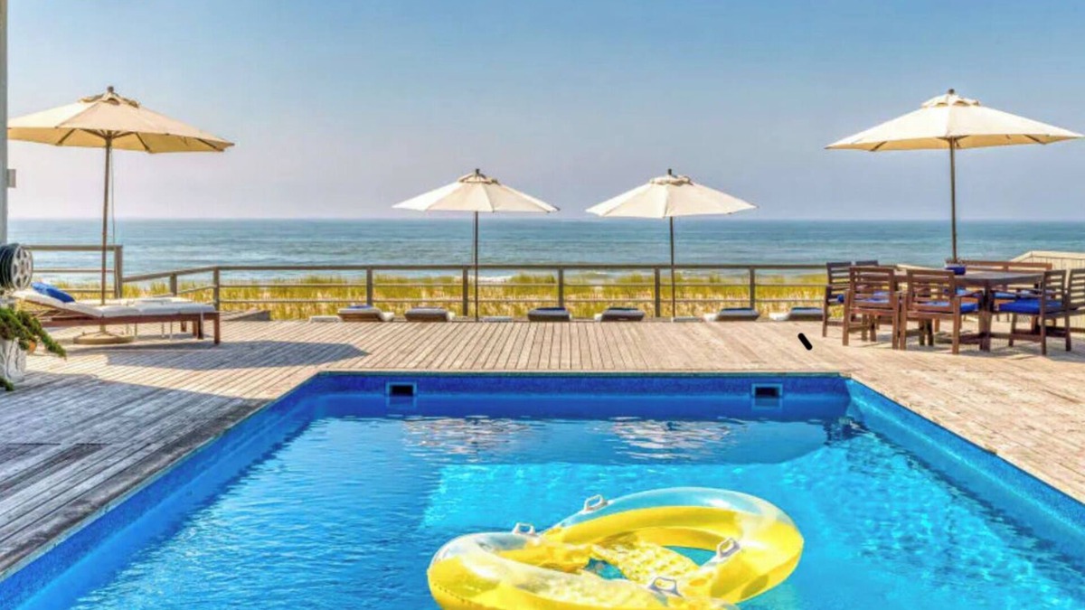 Fire Island Pines House | Oceanfront renovated home in FI Pines, stunning views & spacious outdoor oasis