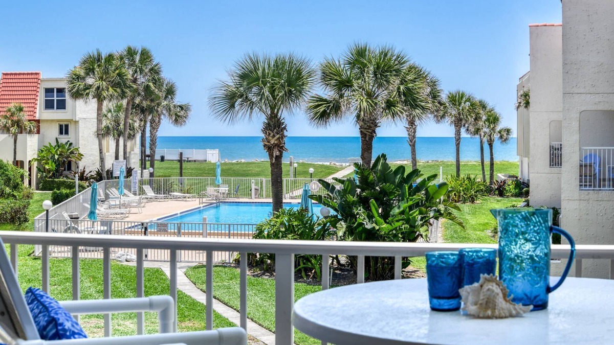 St. Augustine Beach Condo | Oceanfront! Renovated! Pool & Ocean Views! Steps to Beach, Shops, Restaurants! $300 in Free Tickets!