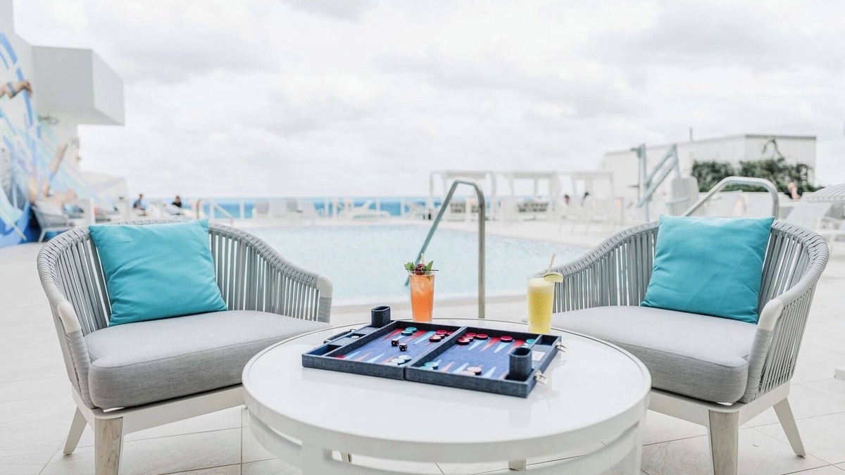 Central Beach Hotel | Oceanfront Terrace Room with Roomy Layout Just 150 Feet from the Beach