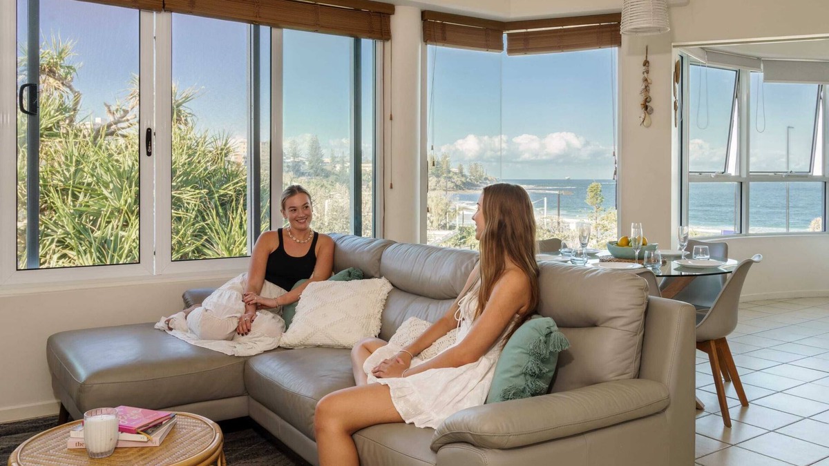 Kings Beach Apartment | Oceanfront Views at Rolling Surf Resort