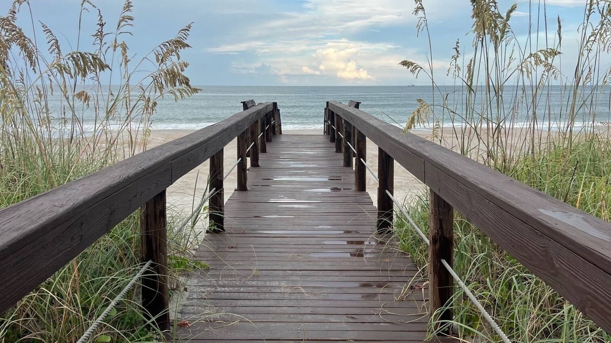 Vilano Beach Condo | Oceanfront Vilano Beach Retreat- Pool/Minutes from historic St Augustine/Peloton
