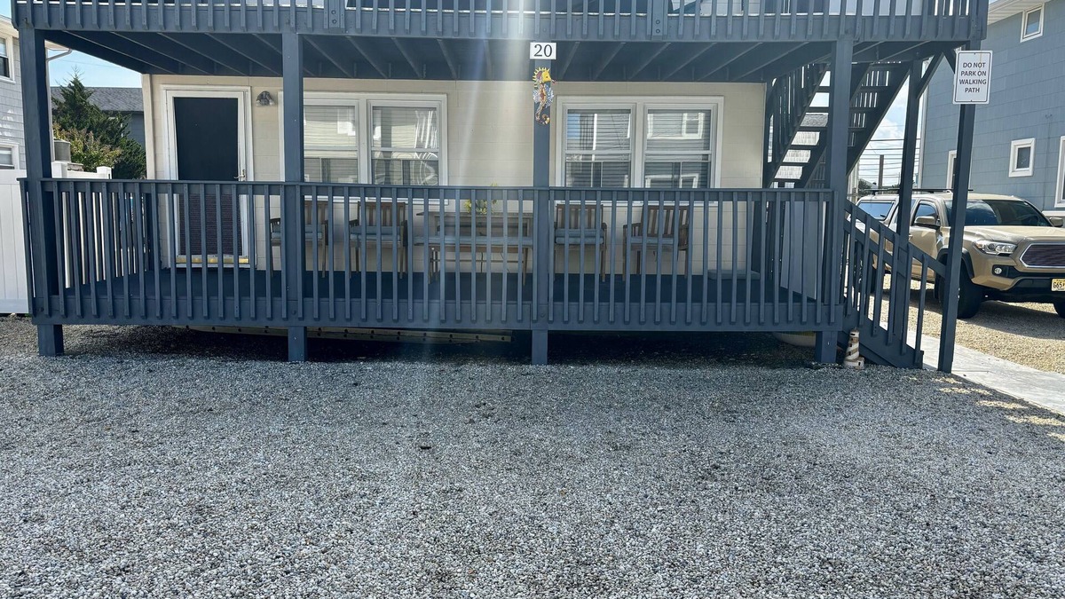 Beach Haven Terrace House | Oceanside Duplex 7 houses to Ocean nYour Beautiful Beach Vacation Awaits