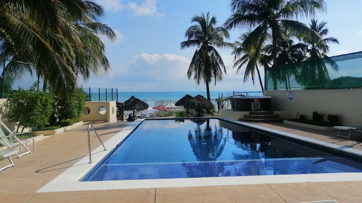 Emiliano Zapata Condo | Oceanside Escape, Steps to Surf Breaks & Dining