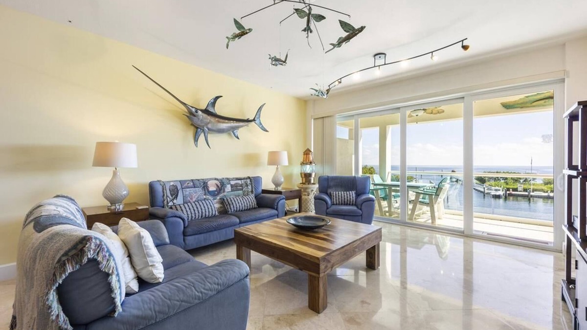 Rock Harbor Condo | Oceanview 2BR/2.5BA Mariner's Club Villa 132 with Oasis Pool, Marina, Game Room & More