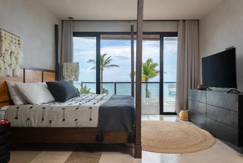 Tulsayab Apartment | Oceanview 2BR Apartment,Tankah Bay , Gated