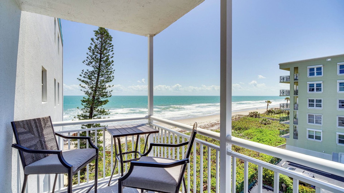 South Patrick Shores Condo | Oceanview Condo on Satellite Beach!