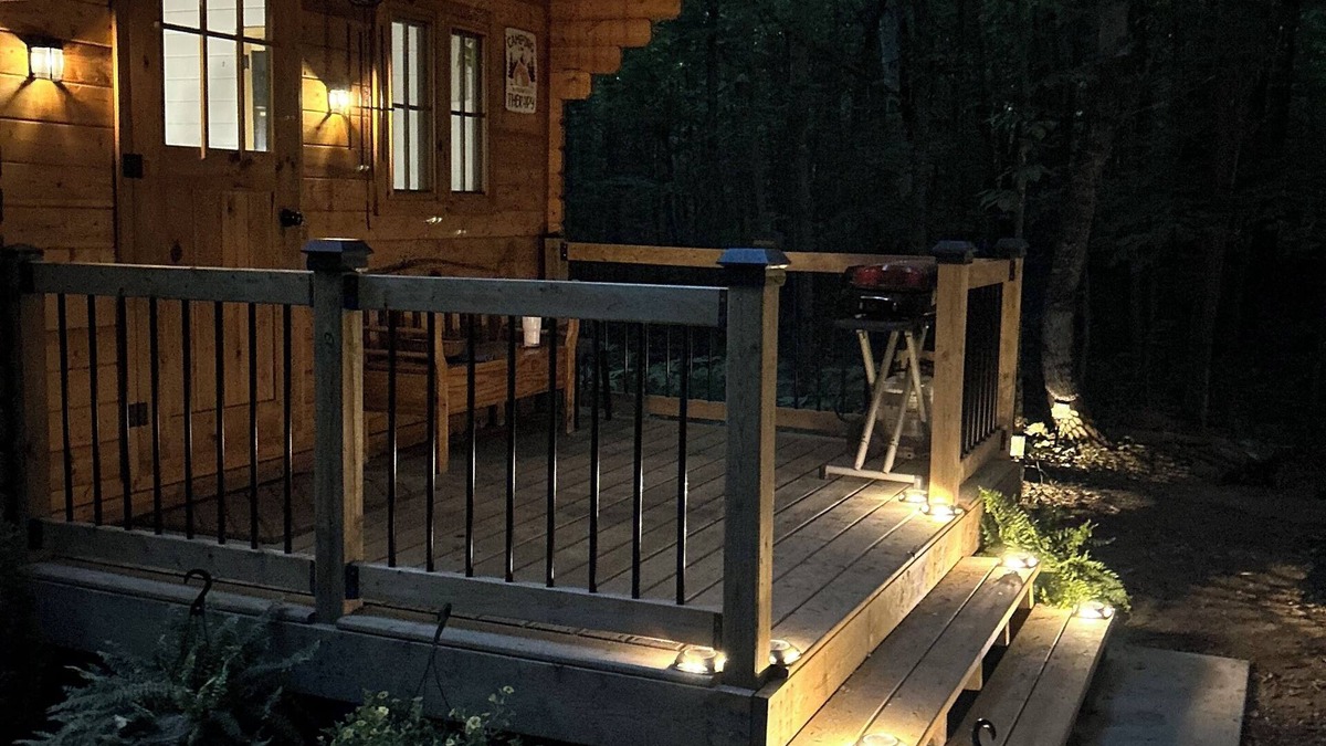 Killaloe Cabin | Off-grid Eco Retreat |:| Shower + Sauna Under Sky on 200 acres