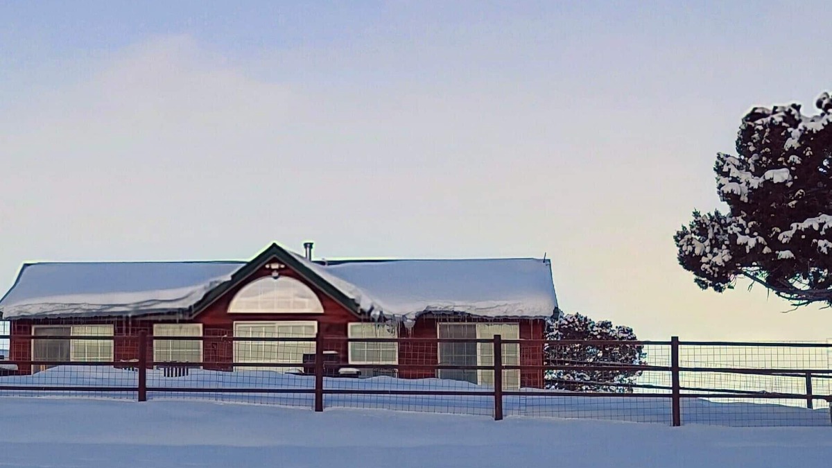 New Castle Cabin | Off grid with Goats.great views and pups stay free