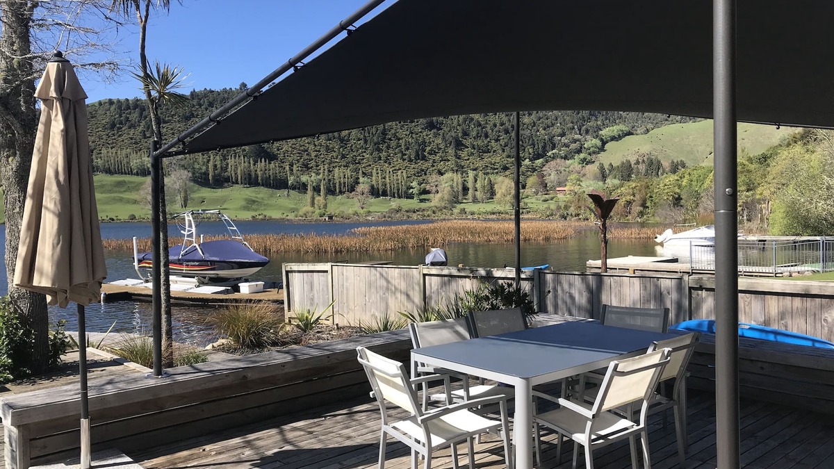 Lake Okareka House | OKAREKA LAKE EDGE VERY POPULAR LAKESIDE PROPERTY WITH WATER TOYS INCLUDED