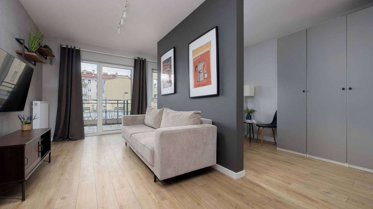 Praga Apartment | Okrzei 12 | Warsaw | Modern Studio | Close to PGE