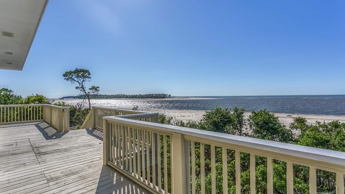 Indian Pass House | Old Florida, View of St Vincent's Island, Near Boat Landing ~ Island Idyl