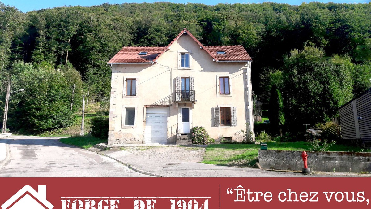 Le Val-d'Ajol House | Old forge from 1904