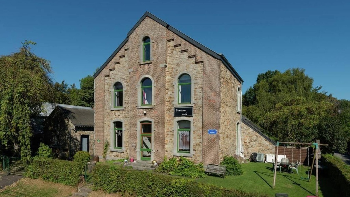 Erezee House | Old school in a pretty little village surrounded by forest