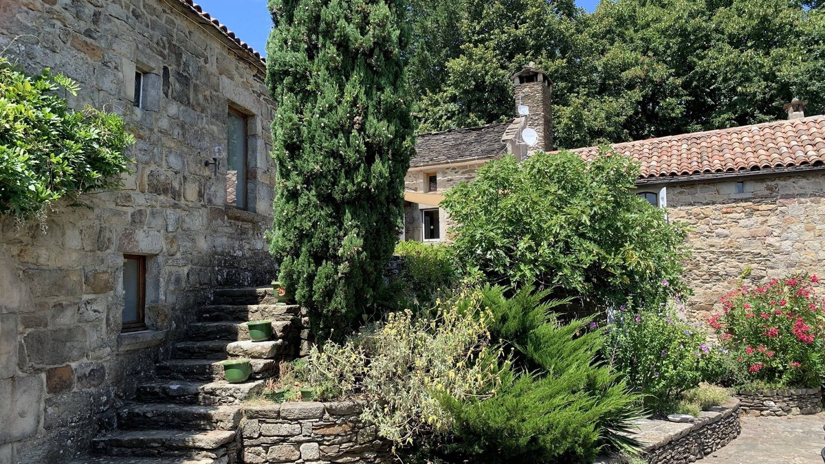 Aujac House | Old stone country house from the 16th century on the edge of Ardeche and Cévennes