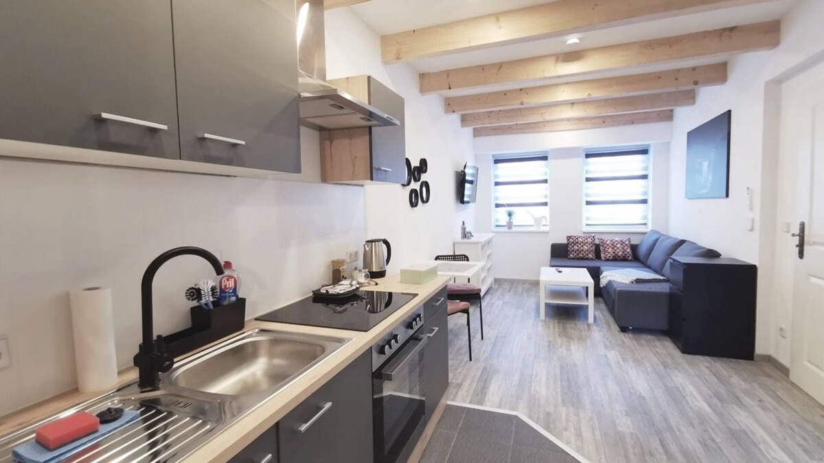 Haldensleben Condo | Old town apartment & apartment upstairs for max 3 pers