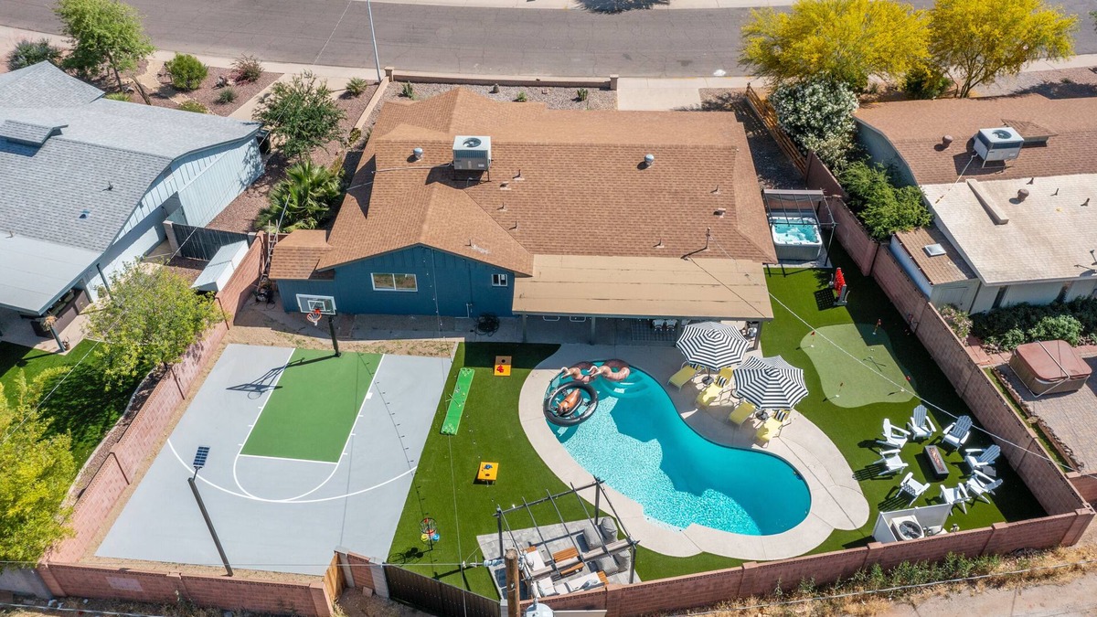 Pointe Scottsdale House | Old Town Cowboy Saloon, Heated Pool, Basketball