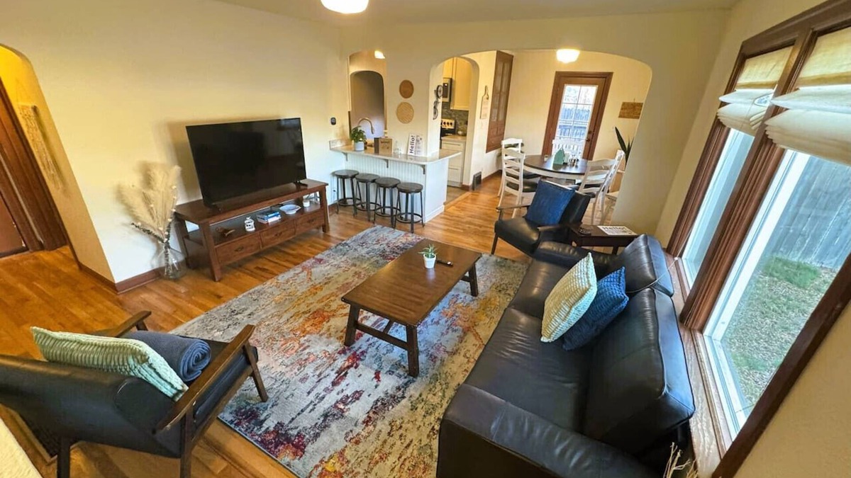 Arvada House | Olde Town Gem-Vintage Charm, 2 Living Rms & Games!