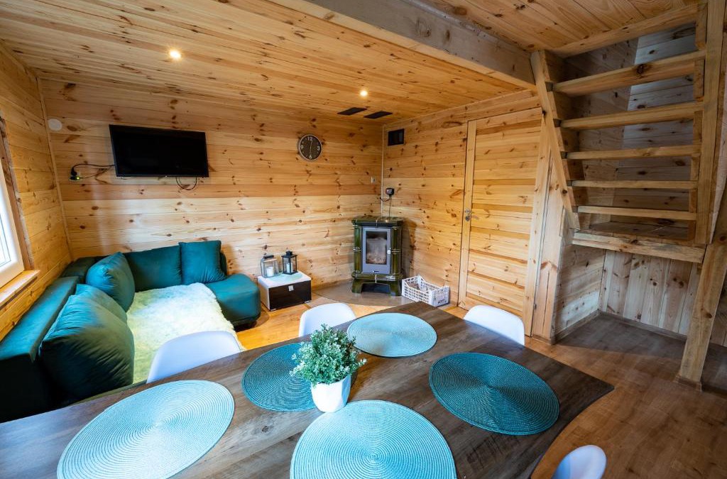 Biskupiec House | Oleandria Domek z kominkiem