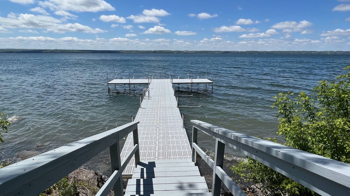 Town of Ledyard House | On the Lake, in the Village, Sunsets at your Door!