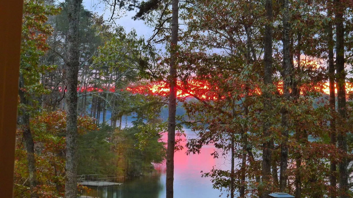 Cumming House | On the LakenLake Living is all about the Lake views, sunsets and the dock!