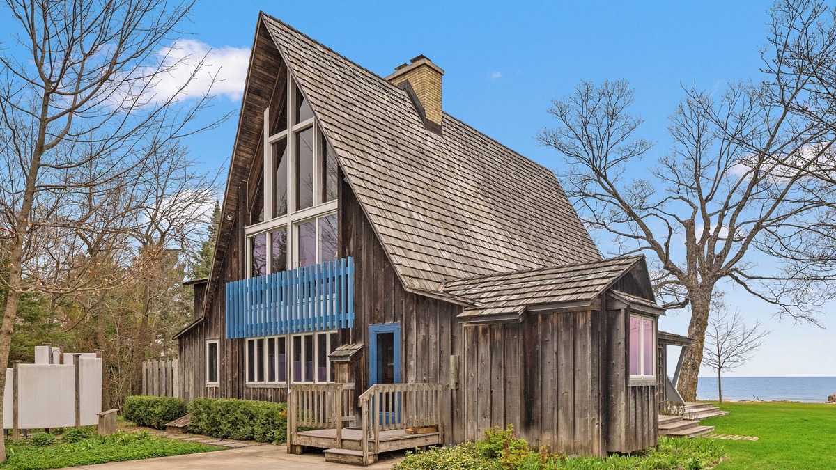 Hingham Cottage | On The Rocks. Lake Michigan Beachfront Home.