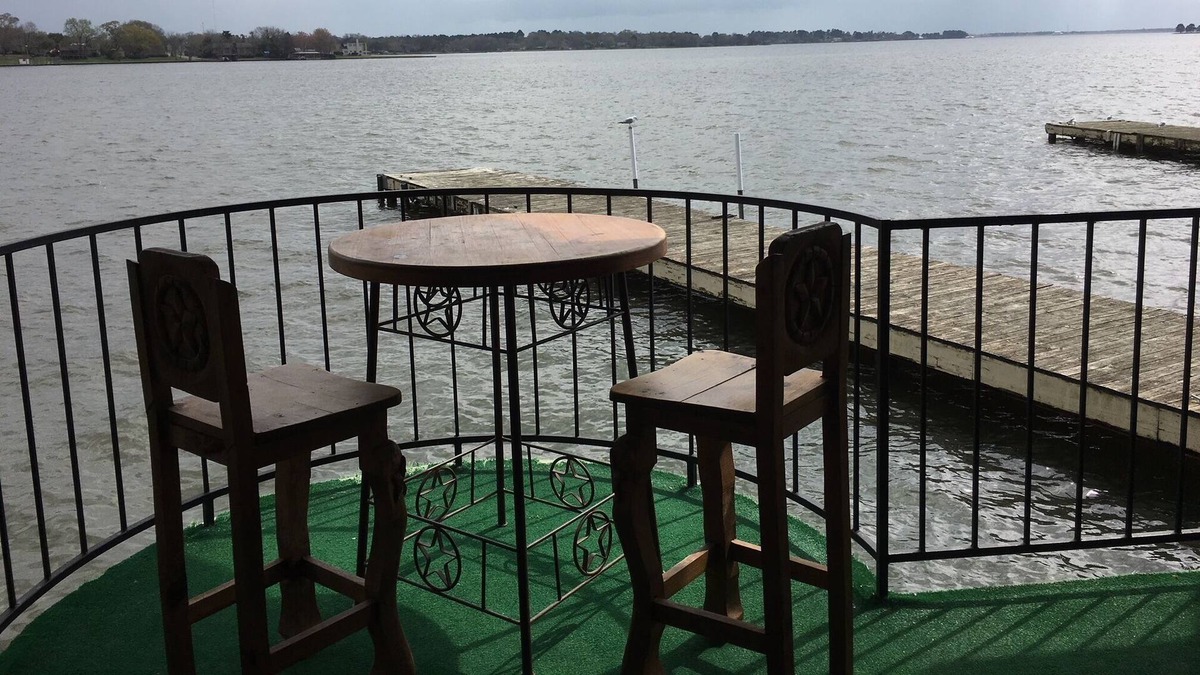 Seven Coves Condo | On the water just like being on a boat; but, you have a full bath and can BBQ!!