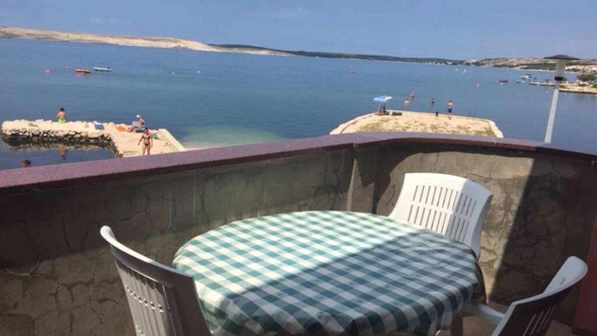 Kustici Apartment | One bedroom apartment near beach Kustići, Pag (A-4081-d)