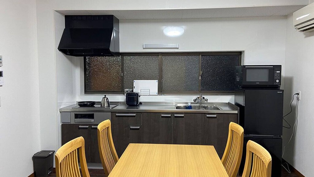 Kushimoto House | One day only one group [inn of one building rental] Healing inn Kagura [Kushimoto-cho] "Accommodation with small children" The room was clean, air-conditioned and comfortable.