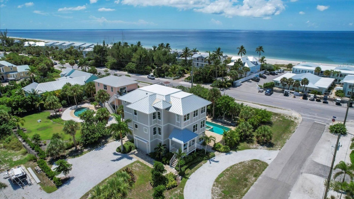 Boca Grande House | One of a Kind 5-Bedroom Private Pool home with million dollar, birds eye view in Boca Grande, FL