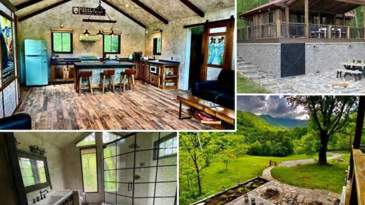 Waynesville Cabin | One-of-a-Kind Rustic Mountain Studio-Private Quiet