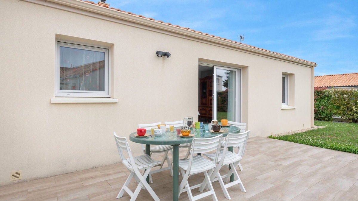 La Plaine-sur-Mer House | One-storey house for - quiet for six persons