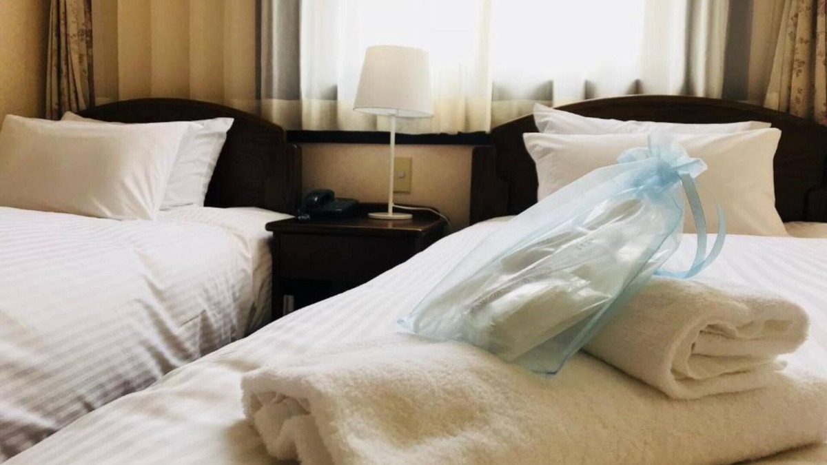 Echo Land Hotel | Onenight stay without meals Twin room annex n/Kitaazumigun Nagano