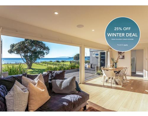 Onetangi House | Onetangi Beachfront Escape - Coast & Country