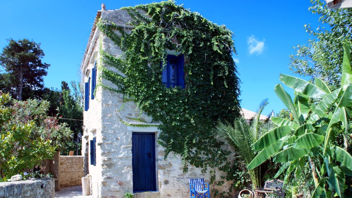 Pyrgos Psilonerou Villa | ★ Only for 2 ★ cosy stone villa, totally private, pool, near sea, WiFi, parking