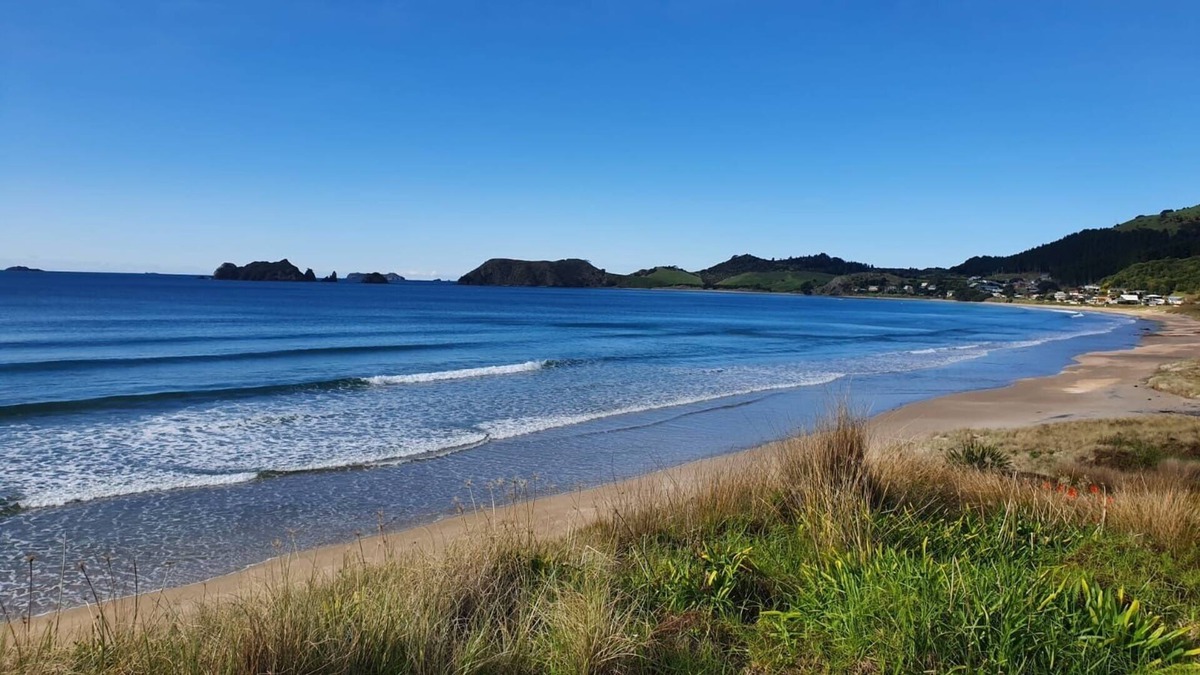 Opito Bay House | Opito Bay Charmer - Sun drenched family bach is a real charmer.