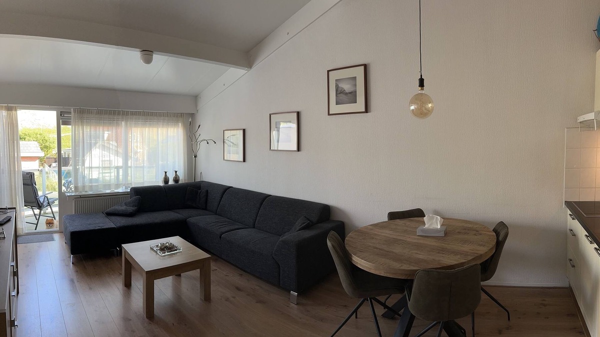 Callantsoog Apartment | Opposite the entrance to the beach, internet, private parking.Energy Label D