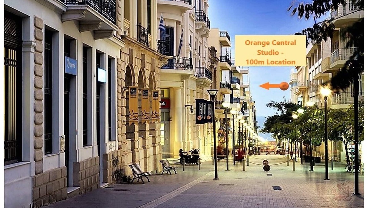 Heraklion Apartment | Orange Central Studio/Heraklion Crete