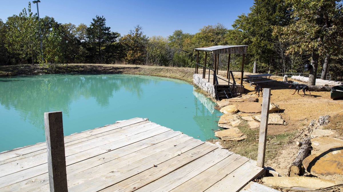 Whitesboro Cabin | Orange Door Cabin 2 - Swim and Fish!