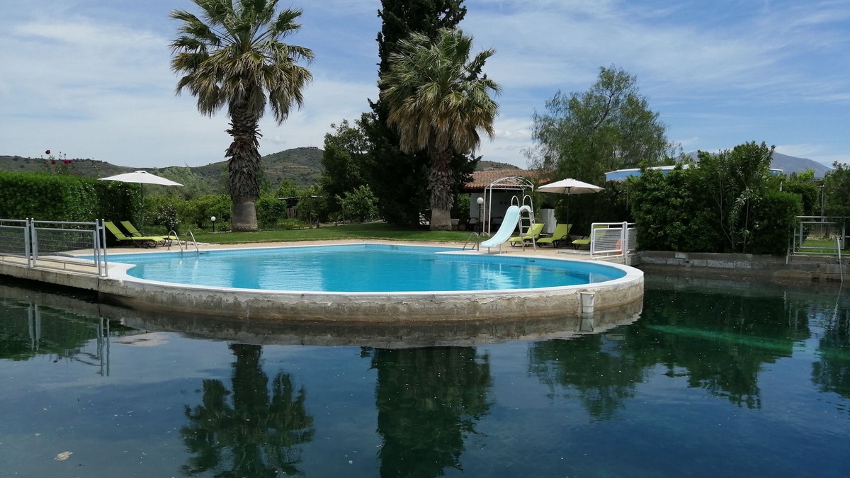 Nea Tirintha Villa | Orange Grove Villa (swimming pool + tennis court)