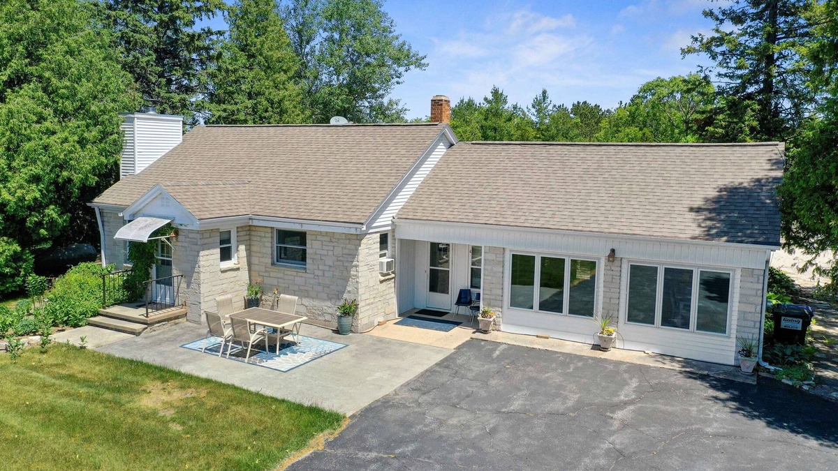 Fish Creek House | Orchard/Winery View, to an amazing market and winery in the heart of Door Count
