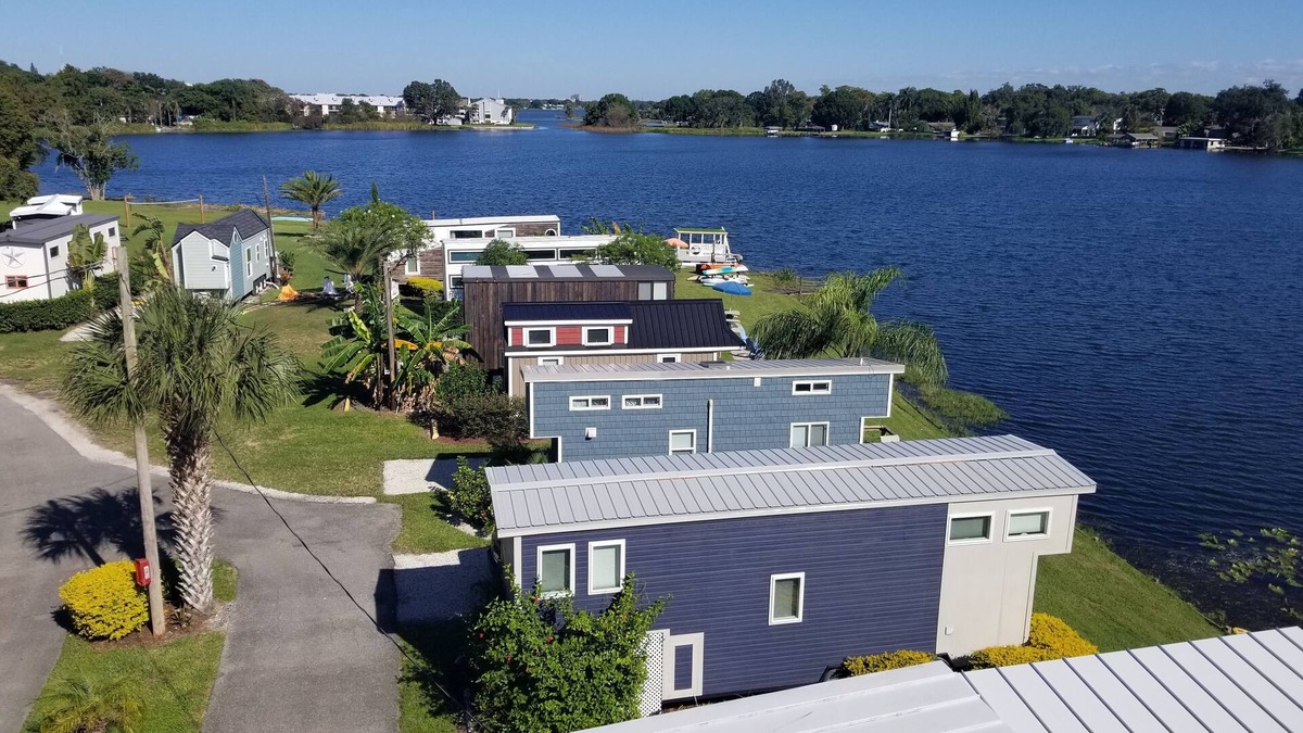 Northwest Orlando Cottage | Orlando Lakefront Tiny House Community