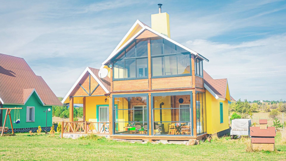 Black Sea Coast Ski Chalet | ormanın içinde merkeze yakın klimalı villa