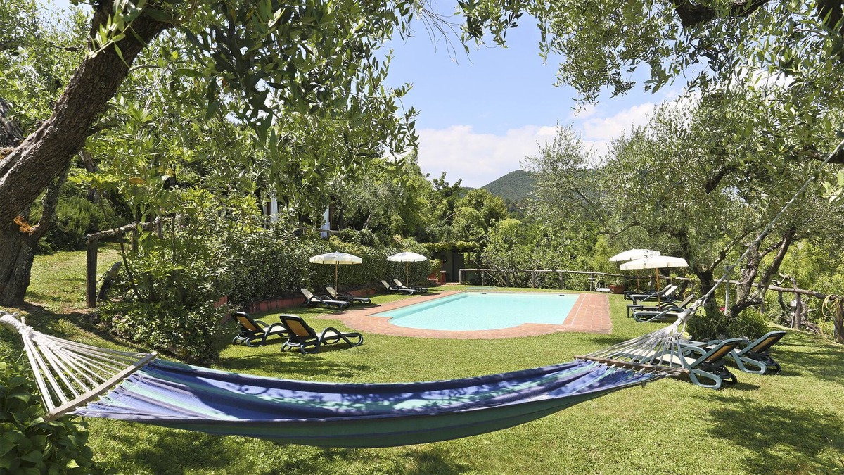 Vicopelago House | Orpheus House in a splendid estate with a pool on the hills of Lucca